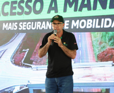 Corredor Norte-Noroeste: governador inaugura viaduto na PR-444, em Mandaguari