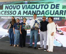 Corredor Norte-Noroeste: governador inaugura viaduto na PR-444, em Mandaguari