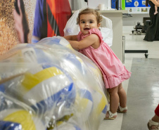 Natal Solidário: Papai Noel recebe crianças até quinta-feira no Palácio Taguaré