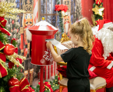 Natal Solidário: Papai Noel recebe crianças até quinta-feira no Palácio Taguaré