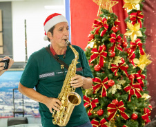 Natal Solidário: Papai Noel recebe crianças até quinta-feira no Palácio Taguaré