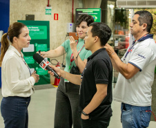 Natal Solidário: Papai Noel recebe crianças até quinta-feira no Palácio Taguaré