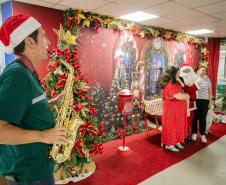 Natal Solidário: Papai Noel recebe crianças até quinta-feira no Palácio Taguaré