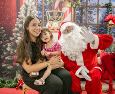 Natal Solidário: Papai Noel recebe crianças até quinta-feira no Palácio Taguaré