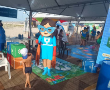 Sanepar leva educação ambiental para todas as idades neste Verão