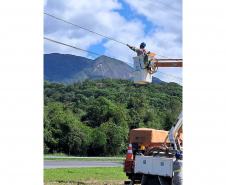 Copel reforça sistema elétrico do Litoral para a demanda de verão