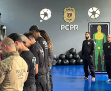 PCPR prepara servidores para uso de armas não letais durante o Verão Maior Paraná