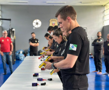 PCPR prepara servidores para uso de armas não letais durante o Verão Maior Paraná