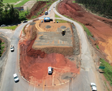 PR-466 duplicação entre Pitanga e Turvo