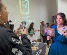 PCPR devolve 1,1 mil celulares aos reais proprietários com ações do Projeto Recuperacel em 2025