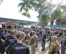 Missão Paraná IV leva forças de segurança ao litoral e reforça proximidade com a população