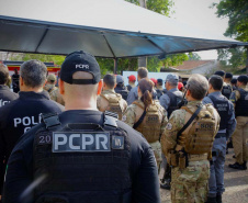 Missão Paraná IV leva forças de segurança ao litoral e reforça proximidade com a população