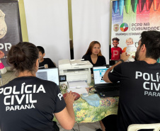 Secretaria de Segurança leva serviços à população da Ilha das Peças durante ação da Missão Paraná IV