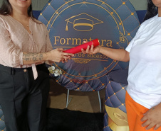 Formatura certifica 346 pessoas privadas de liberdade em Unidades de Progressão de Foz do Iguaçu