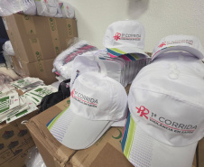 Entrega de kits da 1ª Corrida de Vigilância em Saúde movimenta a Sesa