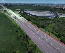 Obra lançada: BR-277 vai ganhar 32 km de novas faixas entre Curitiba e São José dos Pinhais