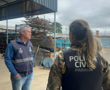 Operação Conectividade combate receptação de fios de cobre no Paraná