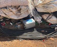Operação Conectividade combate receptação de fios de cobre no Paraná