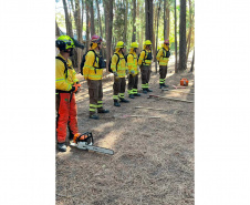Bombeira conclui curso no Chile e projeta avanços na prevenção de incêndios florestais no Paraná