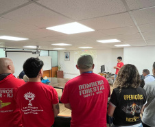 Bombeira conclui curso no Chile e projeta avanços na prevenção de incêndios florestais no Paraná