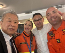 Bombeira conclui curso no Chile e projeta avanços na prevenção de incêndios florestais no Paraná