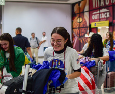 Ganhando o Mundo Agrícola: emoção e alegria marcam retorno dos estudantes após semestre nos EUA