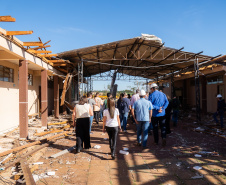 Governo do Paraná intensifica obras durante as férias para modernizar escolas estaduais