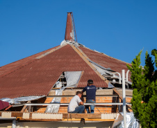 Governo do Paraná intensifica obras durante as férias para modernizar escolas estaduais
