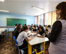 SEAP - Posse de 224 novos professores reforça rede estadual na volta às aulas