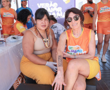 Verão Maior Paraná: oficina de pinturas corporais valoriza cultura indígena no litoral