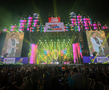 O grupo Roupa Nova durante a apresentacao do seu show dentro da programacao do Verao Maior Parana, em Matinhos - 15/02/2026 - Foto: Geraldo Bubniak/AEN