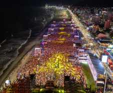 O grupo Roupa Nova durante a apresentacao do seu show dentro da programacao do Verao Maior Parana, em Matinhos - 15/02/2026 - Foto: Geraldo Bubniak/AEN