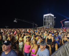 O grupo Roupa Nova durante a apresentacao do seu show dentro da programacao do Verao Maior Parana, em Matinhos - 15/02/2026 - Foto: Geraldo Bubniak/AEN