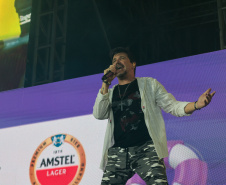 O grupo Roupa Nova durante a apresentacao do seu show dentro da programacao do Verao Maior Parana, em Matinhos - 15/02/2026 - Foto: Geraldo Bubniak/AEN