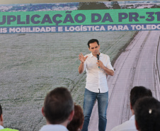 Modernização viária: Ratinho Junior inaugura duplicação da PR-317, em Toledo