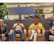 Banda Inner Circle entrevista hotel