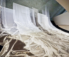 Última semana da exposição “Através”, da artista Mariana Palma