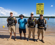 Por terra e rio, forças de segurança garantem verão tranquilo no Noroeste