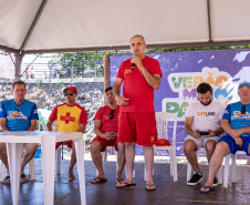 Troféu Elite movimenta Porto São José e treina bombeiros para resgates