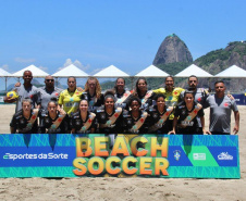 Circuito Brasil de Beach Soccer estreia no Paraná com grandes clubes em Caiobá