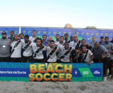 Circuito Brasil de Beach Soccer estreia no Paraná com grandes clubes em Caiobá