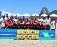 Circuito Brasil de Beach Soccer estreia no Paraná com grandes clubes em Caiobá