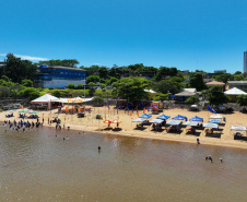 Com mar de água doce e muitas atividades, mais de 38 mil veranistas são atendidos Noroeste