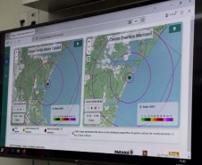 Com base no Litoral, Defesa Civil já emitiu 76 alertas durante o Verão Maior Paraná