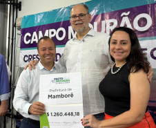 INOVAÇÃO: Estado entrega R$ 11,7 milhões em recursos do setor de inovação para municípios de Campo Mourão, Umuarama e região