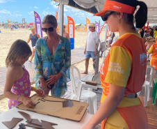 Posto de Atendimento de Caiobá amplia ações do Verão Maior e fortalece orientação turística aos veranistas