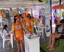 Posto de Atendimento de Caiobá amplia ações do Verão Maior e fortalece orientação turística aos veranistas