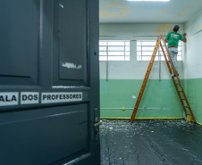 Reformas durante as férias modernizam colégios estaduais do Paraná e ampliam conforto e acessibilidade
