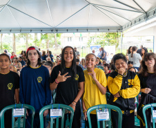 SEED - Colégio Ângelo Trevisan: obras de infraestrutura são entregues em Curitiba