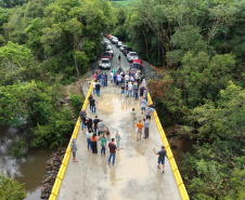 Ponte Rio São João em Prudentópolis